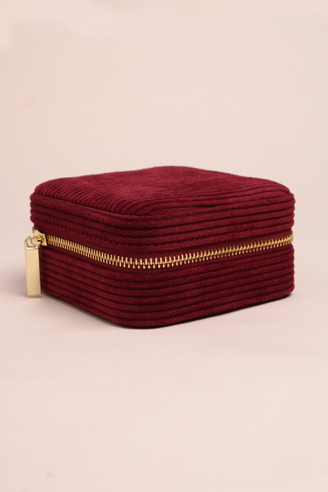 Jewelry Box - Ribbed Morello